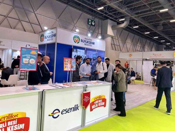 Malatya'nın helal sertifikalı ürünleri büyük ilgi gördü