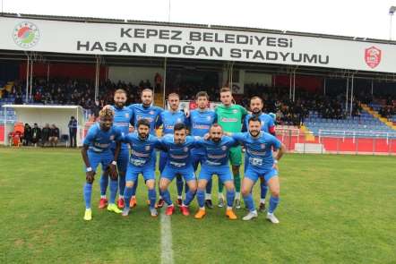 Kepez Belediyespor'da galibiyet sevinci 