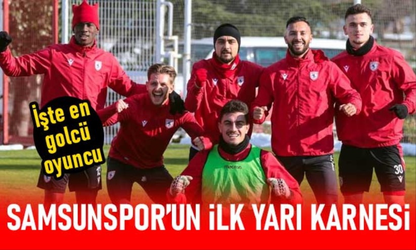 Samsunspor'un ilk yarı karnesi - Samsun haber