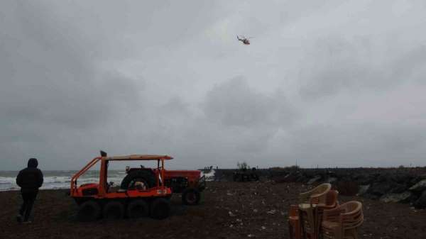 Kayıp balıkçıyı aramaya olumsuz hava engeli