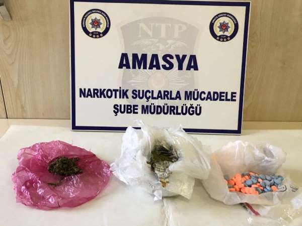 Amasya'da uyuşturucu operasyonu: 4 tutuklama 