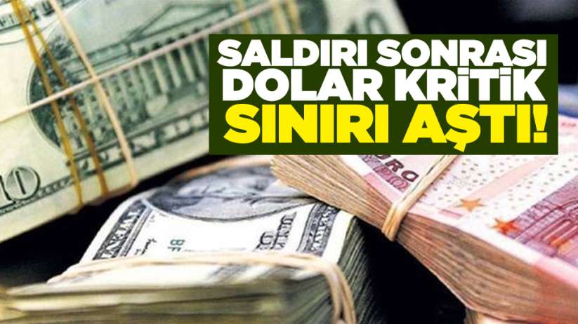 İdlib saldırısı sonrası Dolar kritik sınırı aştı!