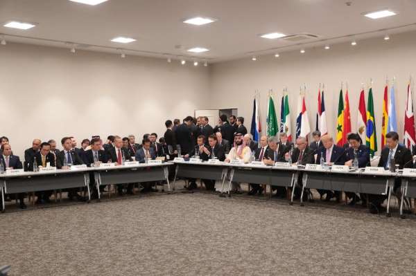 G20 liderleri Dijital Ekonomi oturumunda buluştu 