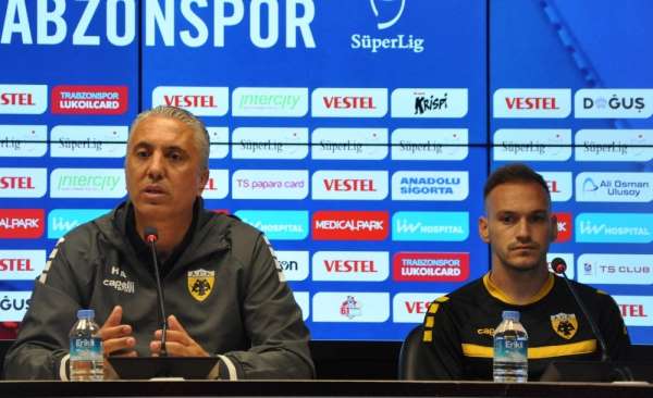 Kostenoglou: 'Güzel ülkede güzel taraftara, güzel futbol göstermek istiyoruz'