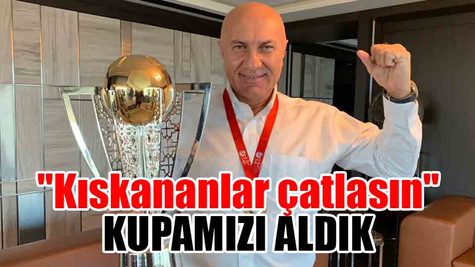 Samsunspor şampiyonluk kupasını teslim aldı