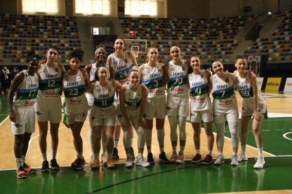 Kadınlar Basketbol Süper Ligi: İzmit Belediyespor: 74 - Beşiktaş: 68