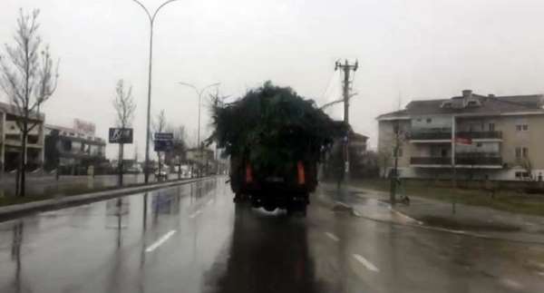 Kasasına yüklediği aşırı yük kazaya davetiye çıkarttı 