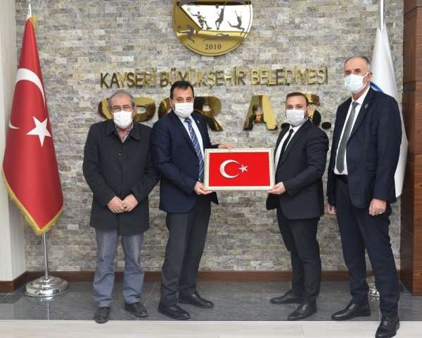 Şehit Ailelerinden Spor A.Ş.'ye ziyaret 