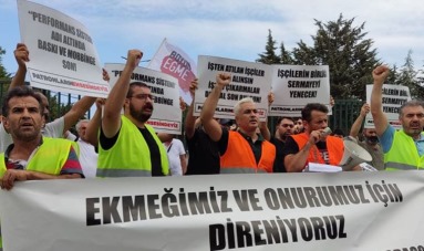Samsun'da işçiler greve gidiyor