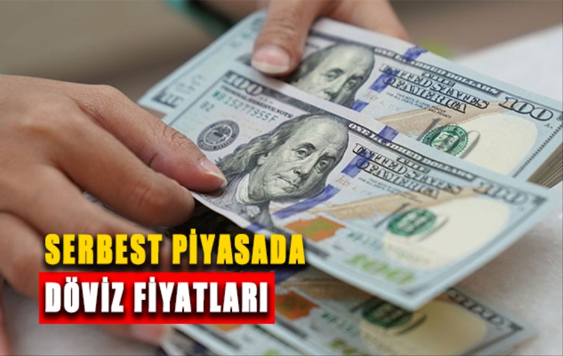 Serbest piyasada döviz fiyatları