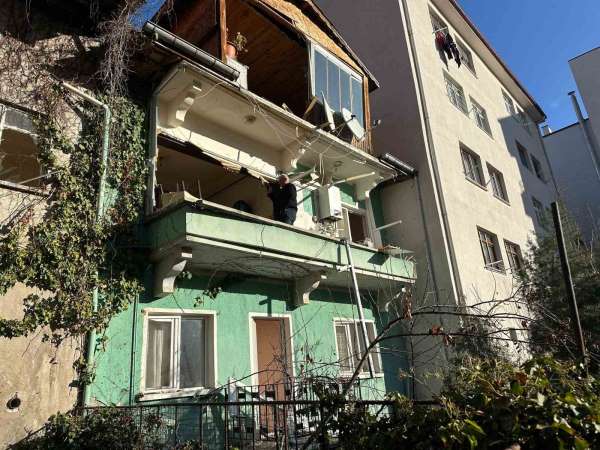 Ankara'da doğal gaz patlaması: 1 yaralı