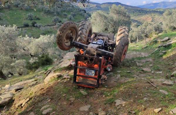 Aydın'da traktör kazası: 1 ölü