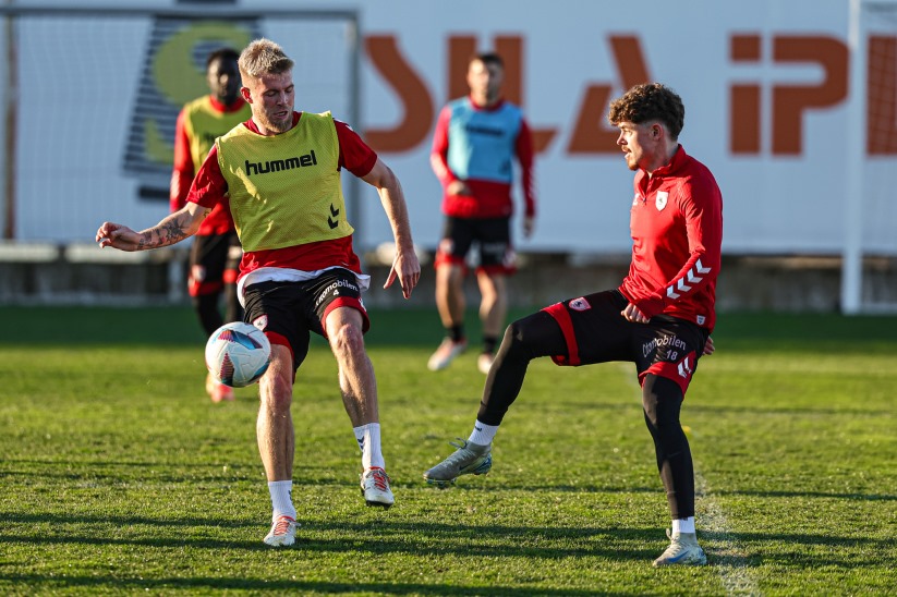 Samsunspor, Başakşehir hazırlıklarını sürdürdü