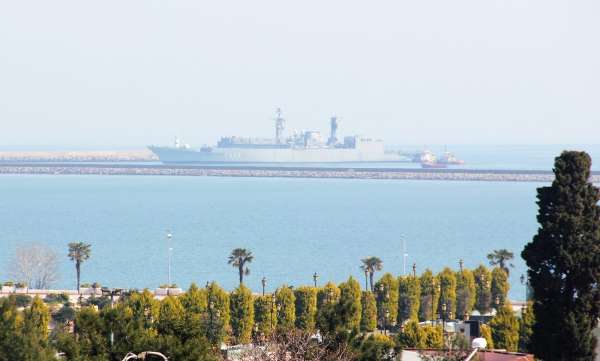 NATO'nun Samsun çıkarması: 3 savaş gemisi limana demirledi 