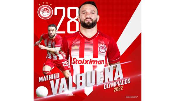Olympiakos, Valbuena'nın sözleşmesini uzattı 