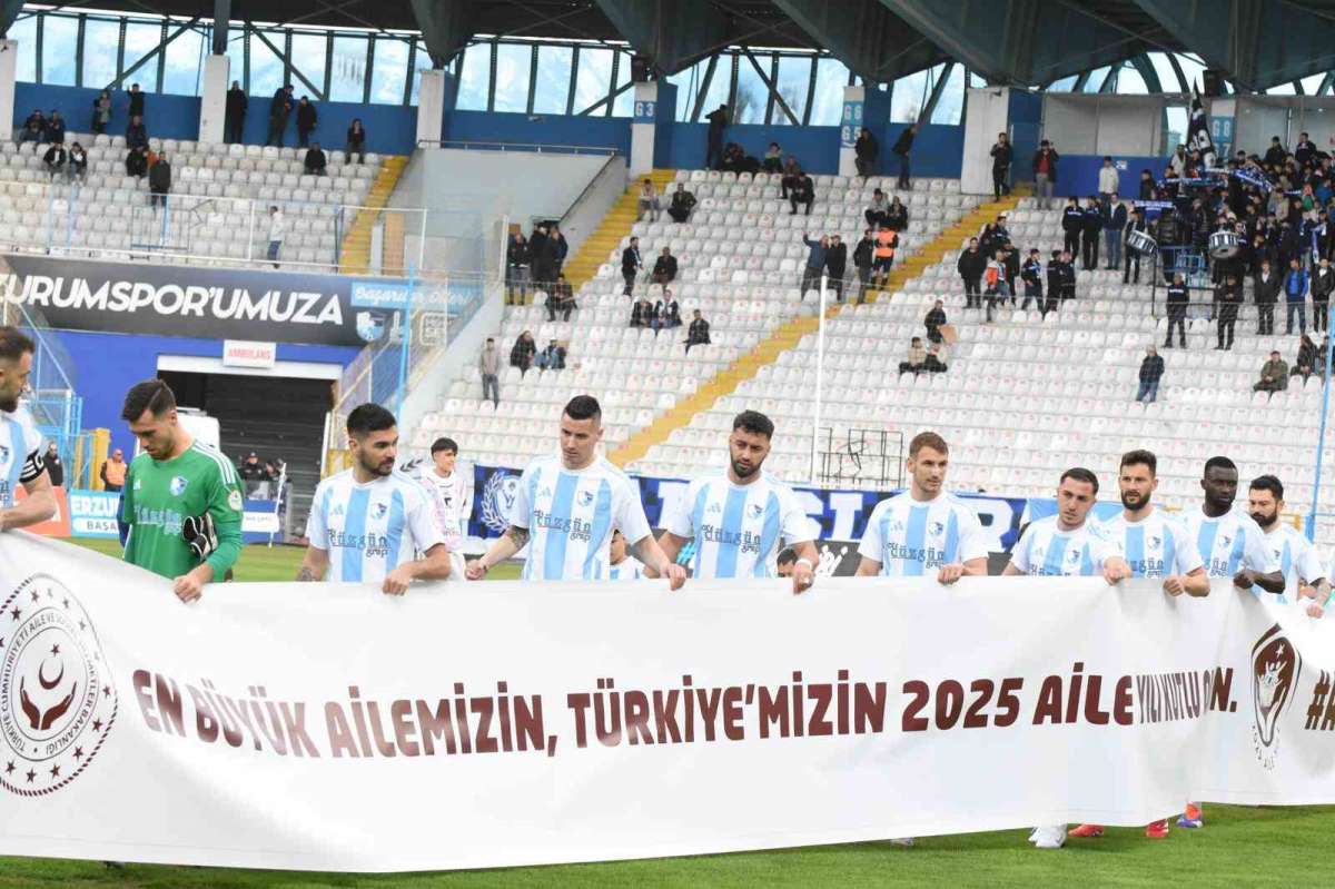 Erzurumspor'dan 2025 aile yılına anlamlı destek