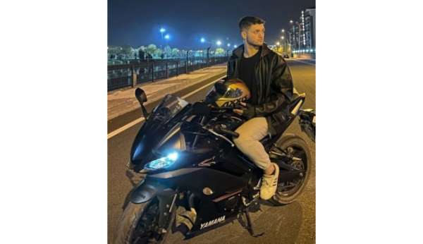 Genç motosiklet sürücüsü kazada yaşamını yitirdi