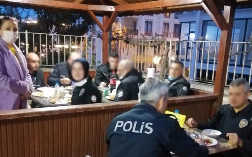 Samsun'da polislere örnek davranış