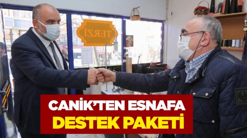 Canik'ten Esnafa Destek Paketi