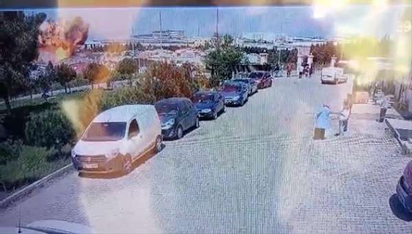 Tuzla'da fabrikada ilk patlama anına ilişkin yeni görüntüler ortaya çıktı