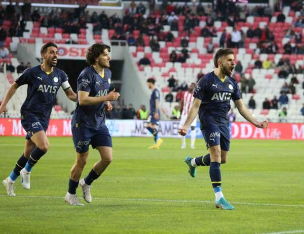Spor Toto Süper Lig: DG Sivasspor: 0 - Fenerbahçe: 3 - Sivas haber