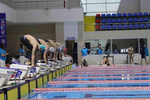 TSSF Paletli Yüzme Kulüplerarası Büyükler Türkiye Şampiyonası'nda 3 Türkiye rekoru