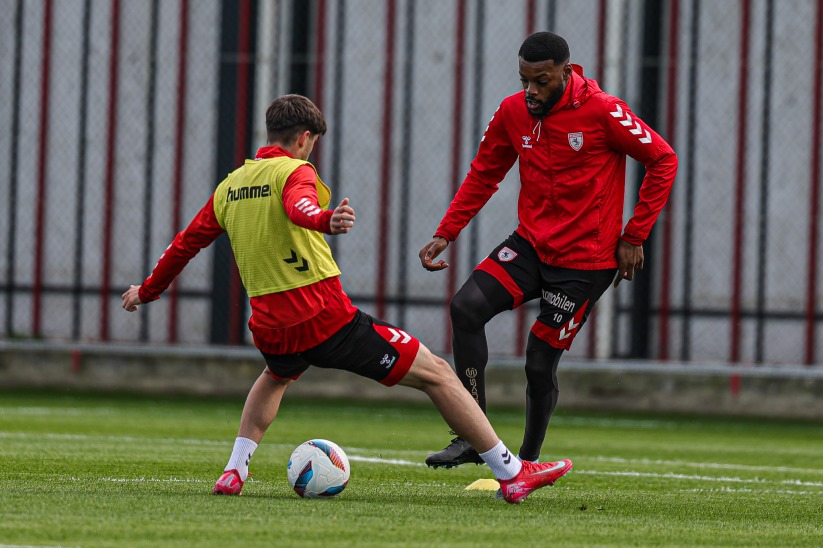Samsunspor, Eyüpspor hazırlıklarını sürdürdü