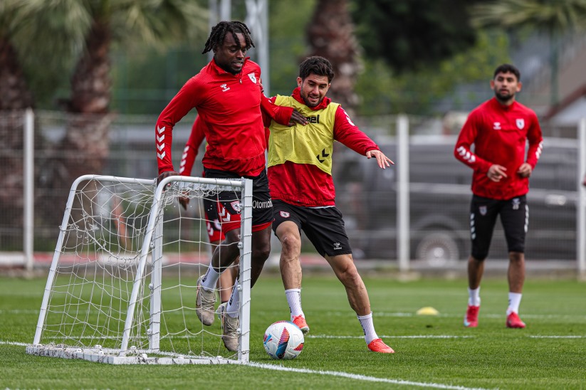 Samsunspor, Eyüpspor hazırlıklarını sürdürdü