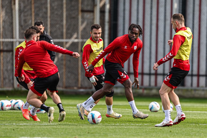 Samsunspor, Eyüpspor hazırlıklarını sürdürdü