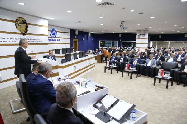 Başkan Büyüksimitci: 'Üretimimizi daha güvenli alanlara taşımalıyız'