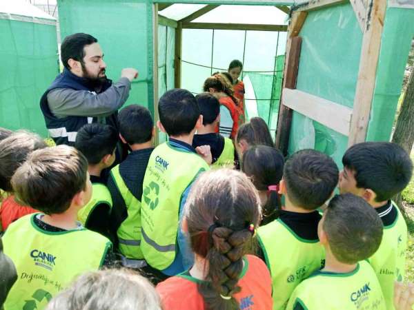 Canik'te doğaya saygılı nesiller yetişiyor