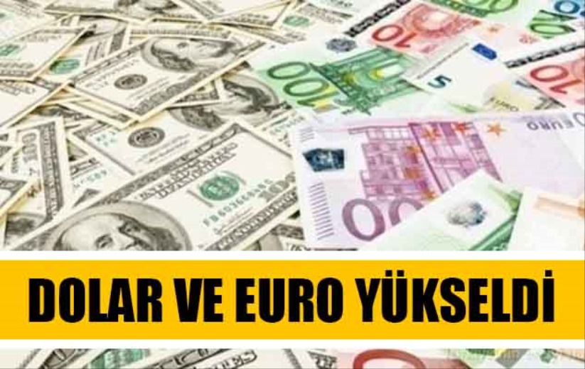Dolar ve Euro Yükseldi