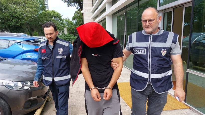 Samsun'da evine misafirliğe gittiği kadını taciz ettiği iddiasıyla tutuklandı