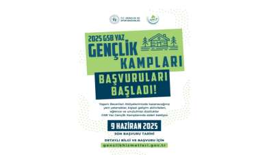 Gençlik kampları başvuruları başladı