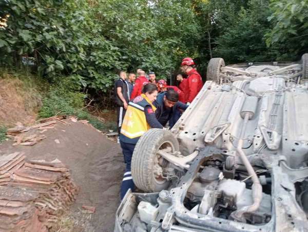 Susurluk'ta trafik kazası: 1 yaralı