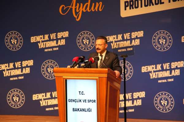 Aydın Valisi Aksoy: 'Bu spor yatırımlarının suç ve suçlularla mücadelede bize çok önemli katkılar sağlayacağın