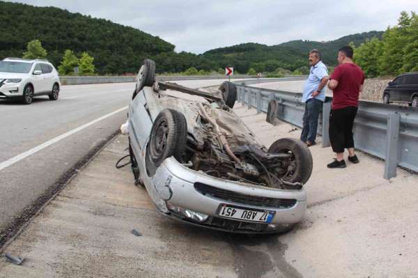 Çan-Biga Karayolu'nda 2 ayrı kazada 7 yaralı
