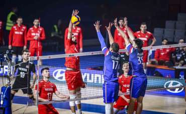 A Milli Erkek Voleybol Takımı, Fransa'ya mağlup oldu