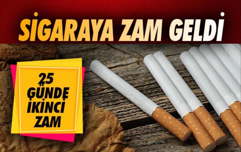 Sigara fiyatlarına 25 günde ikinci zam geldi! Bir paket artık 100 TL