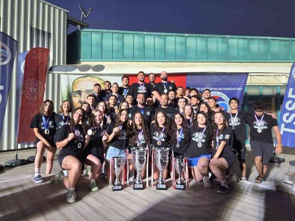 Ege Üniversitesi, Sualtı Ragbisi Türkiye Şampiyonası'nda dörtte dört yaptı