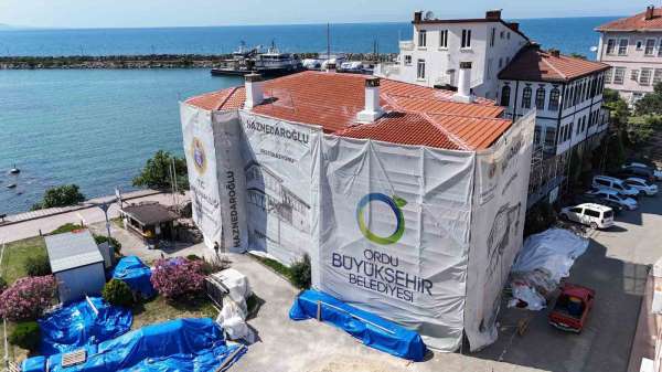 Haznedaroğlu Konağı'nda restorasyon sürüyor: Kültürel miras, kent müzesiyle taçlanacak