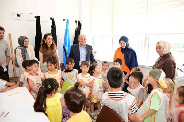 Terme'de bin 350 çocuk yaz okullarında hem eğleniyor hem öğreniyor