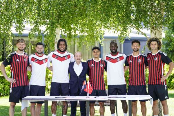 Yasağı kaldıran Gaziantep FK'dan transfer şov: 7 transfer birden açıklandı