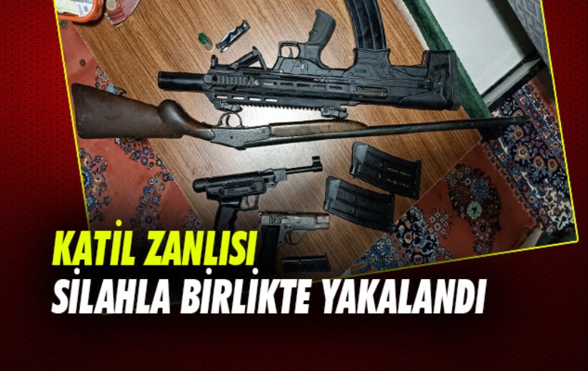 Samsun'da katil zanlısı silahla birlikte yakalandı