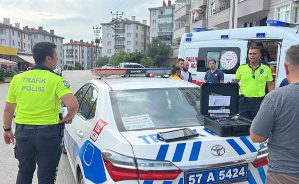 Sinop'ta trafik kazası: 1 yaralı