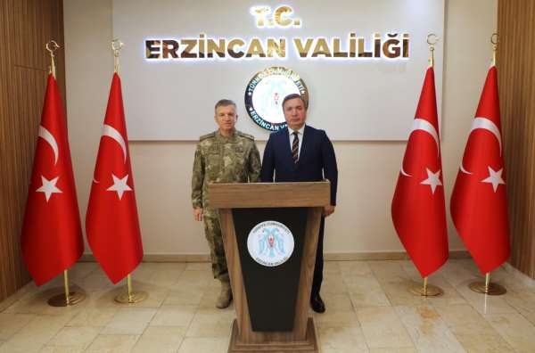 3'üncü Ordu Komutanı Erzincan'da göreve başladı
