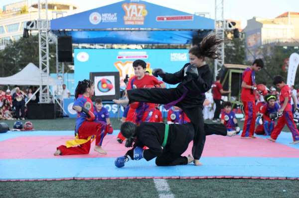 Kağıthane'de 10 bin çocuk Yaz Spor Okulları'ndan mezun oldu