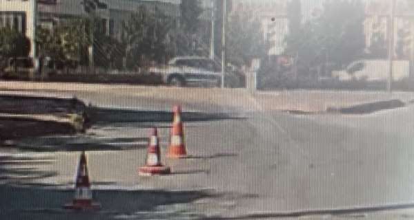 Konya'da 16 yaşındaki çocuğun hayatını kaybettiği kaza anı kamerada