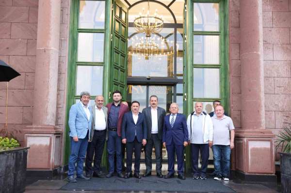 Kayserispor, Bursaspor yönetimini ağırladı