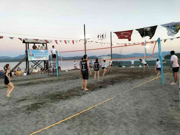Köyceğiz'de Plaj Voleybolu Turnuvası heyecanı başladı